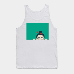 Birds on my head Tank Top